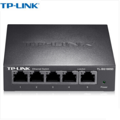 TP-LINK 5口千兆交換機(jī) 企業(yè)級(jí)交換器 網(wǎng)絡(luò)線分線器 分流器 金屬機(jī)身 TP-LINK千兆交換機(jī)TL-SG1005D