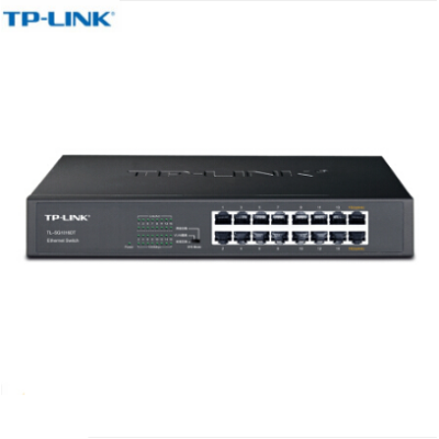 TP-LINK 16口千兆交換機(jī) 企業(yè)級(jí)交換器 網(wǎng)絡(luò)線分線器 分流器 金屬機(jī)身 TP-LINK千兆交換機(jī)TL-SG1016DT