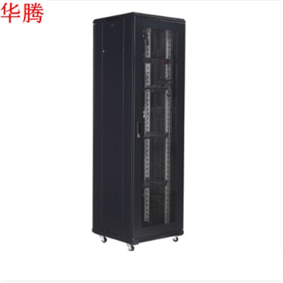 華騰機(jī)柜  42u弱電網(wǎng)絡(luò)機(jī)柜加厚款(2000MM*600MM*600MM)華騰機(jī)柜HJZT-4201