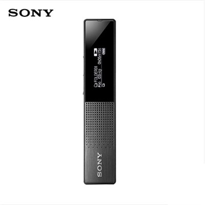 索尼(SONY)ICD-TX650 數(shù)碼錄音筆 商務(wù)會議采訪 專業(yè)智能降噪 微型便攜 16GB 黑色