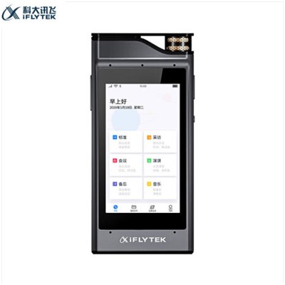 科大訊飛(iFLYTEK) SR301 Plus 錄音筆轉(zhuǎn)文字 專業(yè)級降噪 360°拾音 8G+云存儲 星空灰