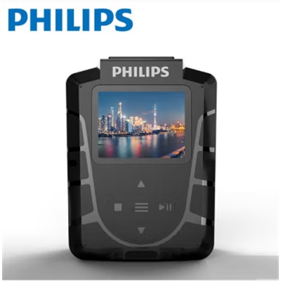 飛利浦 （PHILIPS ）VTR-8110 通用無(wú)線(xiàn)電通信設(shè)備  執(zhí)法記錄儀 音視頻記錄儀高清紅外夜視 高清攝像機(jī) 防水IP68級(jí) 128G內(nèi)存