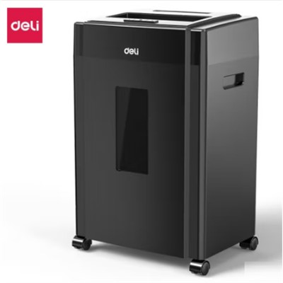 得力(deli) 9904 碎紙機(jī) 辦公商用碎紙機(jī) 單次8張 20L 持續(xù)10分鐘 可碎卡碎光盤(pán)